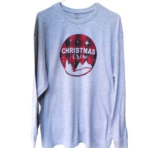 Redhead Christmas Crew Long Sleeve T-Shirt Size XL